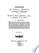 Giornale di fisica, chimica, storia naturale, medicina ed arti