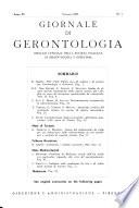 Giornale di gerontologia