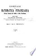 Giornale di Matematica Finanziaria