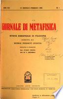 Giornale di metafisica