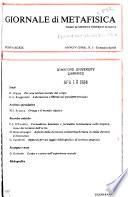 Giornale di metafisica