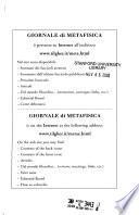 Giornale di metafisica