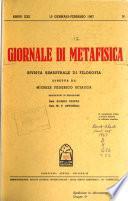Giornale di metafisica