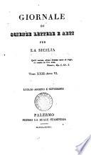 Giornale di scienze, letteratura ed arti per la Sicilia