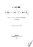 Giornale di scienze naturali ed economiche