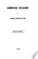 Giornale (Euganeo) di Scienze, Lettere, Arti e Varieta