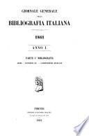 Giornale generale della bibliografia italiana