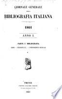 Giornale generale della bibliografia italiana
