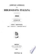 Giornale generale della bibliografia italiana