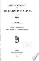 Giornale generale della bibliografia italiana