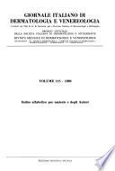 Giornale italiano di dermatologia e venereologia