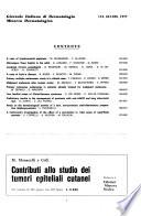 Giornale italiano di dermatologia. Minerva dermatologica