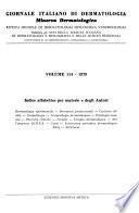 Giornale italiano di dermatologia. Minerva dermatologica