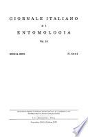Giornale italiano di entomologia