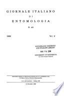 Giornale italiano di entomologia
