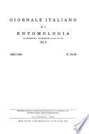 Giornale italiano di entomologia