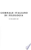 Giornale italiano di filologia