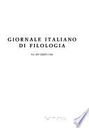 Giornale italiano di filologia