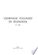 Giornale italiano di filologia
