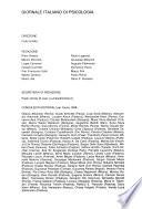 Giornale Italiano di Psicologia