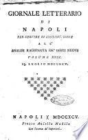 Giornale letterario di Napoli per servire di continuazione all'Analisi ragionata de' libri nuovi