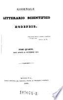 Giornale letterario-scientifico Modenese