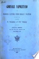Giornale napoletano di filosofia e lettere, scienze morali e politiche
