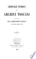 Giornale storico degli Archivi Toscani