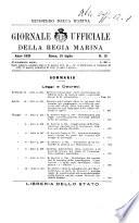 Giornale ufficiale della Regia Marina