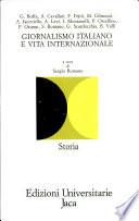 Giornalismo italiano e vita internazionale