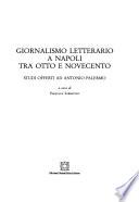 Giornalismo letterario a Napoli tra Otto e Novecento