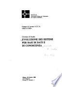 Giornata Di Studio Evoluzione Dei Sistemi Per Basi Di Dati E Di Conoscenza