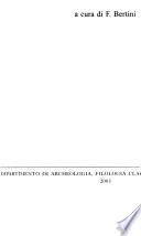 Giornate filologiche Francesco Della Corte III
