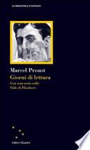 Giorni di lettura. Con una nota sullo stile di Flaubert