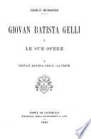 Giovan Batista Gelli e le sue opere