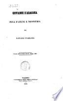 Giovanni d'Aragona duca d'Atene e Neopatria per Raffaele Starrabba