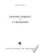 Giovanni Dominici e l'umanesimo