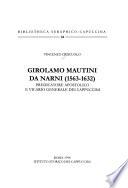 Girolamo Mautini da Narni, 1563-1632