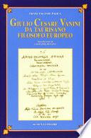 Giulio Cesare Vanini da Taurisano filosofo europeo