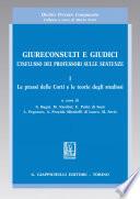 Giureconsulti e giudici. L'influsso dei professori sulle sentenze