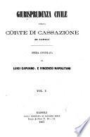 Giurisprudenza civile della Corte di cassazione di Napoli