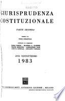 Giurisprudenza costituzionale