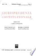 Giurisprudenza Costituzionale