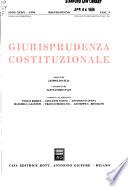 Giurisprudenza costituzionale