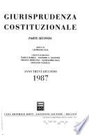 Giurisprudenza costituzionale