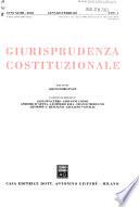 Giurisprudenza costituzionale