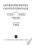 Giurisprudenza costituzionale