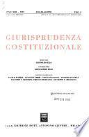Giurisprudenza costituzionale