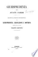 Giurisprudenza degli Stati sardi
