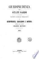 Giurisprudenza degli Stati sardi
